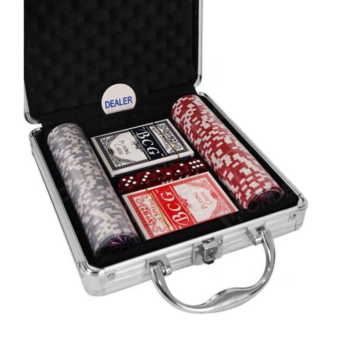 Set De Poker Con 100 Piezas